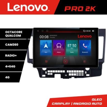 Navigatie MITSUBISHI LANCER K-037 Lenovo PRO 4+64 13 inch 2K android 4G DSP gps internet  8Core CarStore Technology