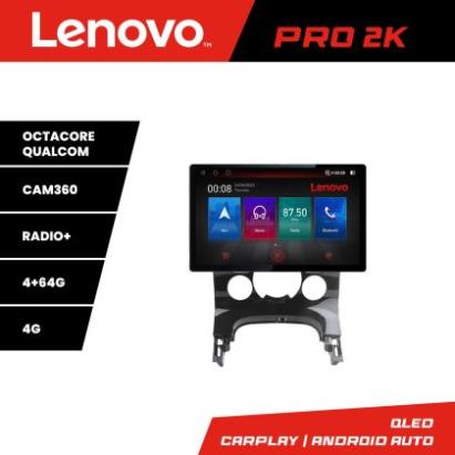 Navigatie Peugeot 3008 K-323 Lenovo PRO 4+64 13 inch 2K android 4G DSP gps internet  8Core CarStore Technology