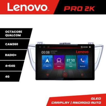 Navigatie Hyundai Tucson K-546 Lenovo PRO 4+64 13 inch 2K android 4G DSP gps internet  8Core CarStore Technology