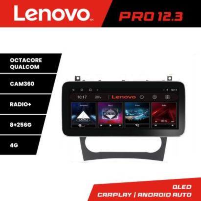 Navigatie Mercedes W203 CLC K-093 Lenovo PRO 8+256 12.3 inch qled android 4G DSP gps internet  8Core CarStore Technology