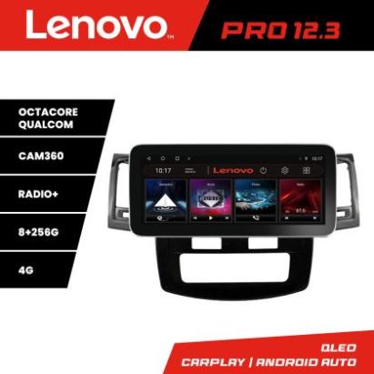 Navigatie Toyota Hilux 2008-2014 K-143 Lenovo PRO 8+256 12.3 inch qled android 4G DSP gps internet CarStore Technology
