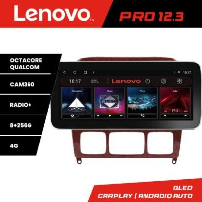 Navigatie Mercedes Clasa S 1998-2005 K-220 Lenovo PRO 8+256 12.3 inch qled android 4G DSP gps internet CarStore Technology