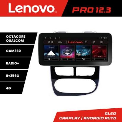 Navigatie Renault Clio 4 V1 K-467 Lenovo PRO 8+256 12.3 inch qled android 4G DSP gps internet  8Core CarStore Technology