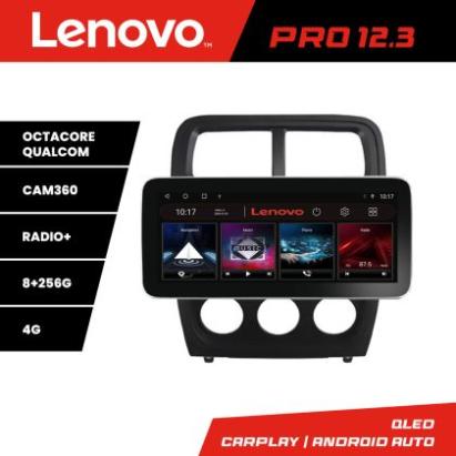 Navigatie Dodge Caliber 2010-2012 K-caliber Lenovo PRO 8+256 12.3 inch qled android 4G DSP gps internet S CarStore Technology