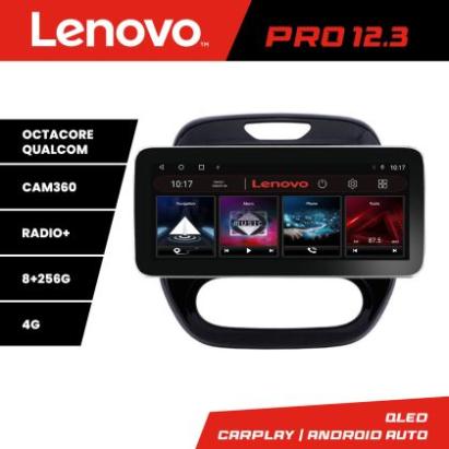 Navigatie Renault Captur 2013-2020 Lenovo PRO 8+256 12.3 inch qled android 4G DSP gps internet  KIT-captur-v2 CarStore Technology