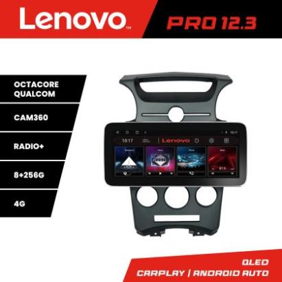 Navigatie Kia Carens 2006-2012 clima automata Lenovo PRO 8+256 12.3 inch qled android 4G DSP gps internet  KIT-carens-2006 CarStore Technology