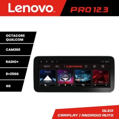 Navigatie Iveco Daily 2019- Lenovo PRO 8+256 12.3 inch qled android 4G DSP gps internet  8Core CarStore Technology