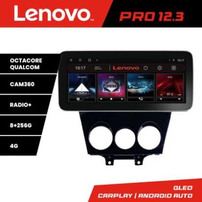 Navigatie Mazda RX8 2003-2008 Lenovo PRO 8+256 12.3 inch qled android 4G DSP gps internet  8Core CarStore Technology