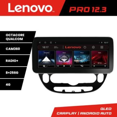 Navigatie Kia Soul 2014-2019 Lenovo PRO 8+256 12.3 inch qled android 4G DSP gps internet  Kit-soul-2014 CarStore Technology