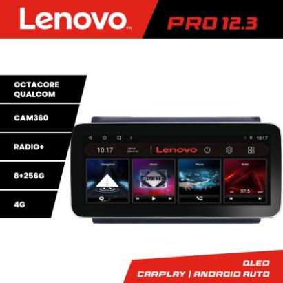 Navigatie Fiat Stilo K-STILO Lenovo PRO 8+256 12.3 inch qled android 4G DSP gps internet  8Core CarStore Technology