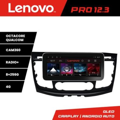 Navigatie Ford Transit 2019- varianta cu radio cd simplu Lenovo PRO 8+256 12.3 inch qled android 4G DSP gps internet  Kit-transit-2019-a CarStore Technology