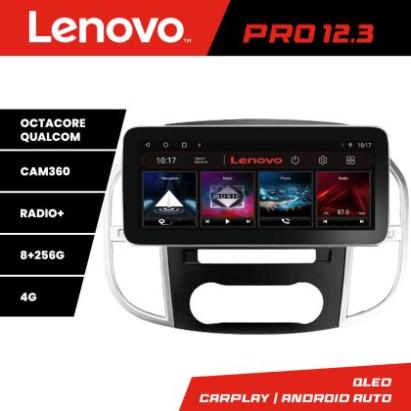 Navigatie Mercedes Vito w447 2016- Lenovo PRO 8+256 12.3 inch qled android 4G DSP gps internet  Kit-w447 CarStore Technology