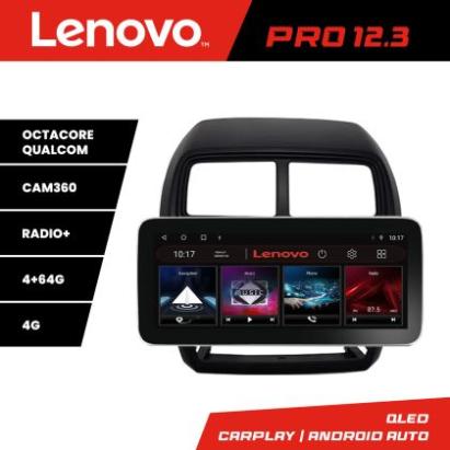 Navigatie Mitsubishi ASX 2017-2021 model facelift Lenovo PRO 4+64 12.3 inch qled android 4G DSP gps internet  Kit-026-facelift CarStore Technology