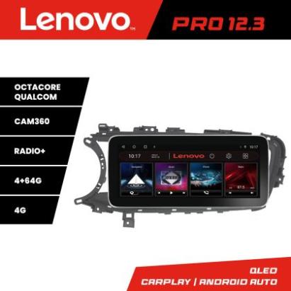 Navigatie Mitsubishi ASX 2017-2021 model facelift Lenovo PRO 4+64 12.3 inch qled android 4G DSP gps internet  Kit-091-v2 CarStore Technology