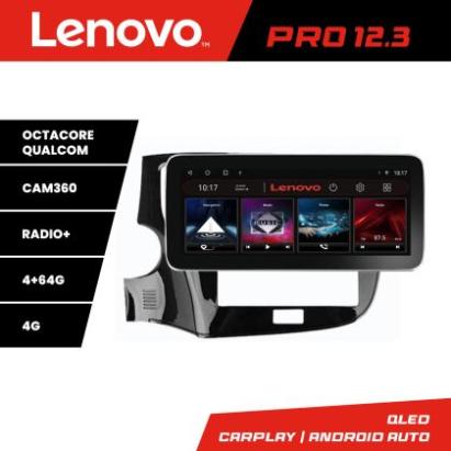 Navigatie Mitsubishi Oultander 2020- K-1230-20 Lenovo PRO 4+64 12.3 inch qled android 4G DSP gps internet 32 CarStore Technology