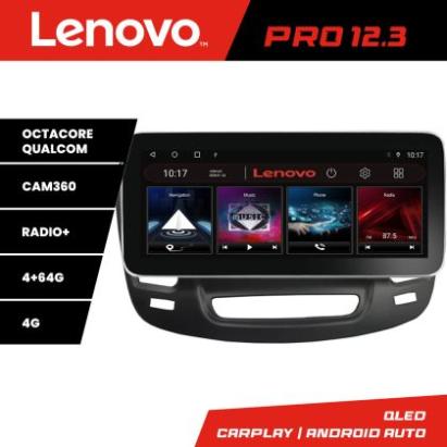Navigatie Chrysler 200 2015-2019 Lenovo PRO 4+64 12.3 inch qled android 4G DSP gps internet  Kit-200C CarStore Technology