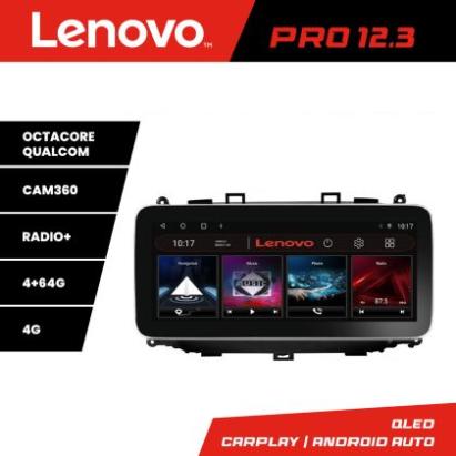 Navigatie Kia Carens 2013-2018 K-2023 Lenovo PRO 4+64 12.3 inch qled android 4G DSP gps internet CarStore Technology