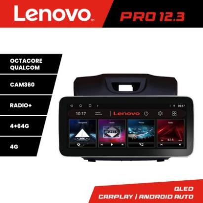 Navigatie Isuzu D-Max K-2234 Lenovo PRO 4+64 12.3 inch qled android 4G DSP gps internet  8Core v1 CarStore Technology