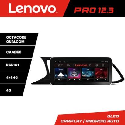 Navigatie Seat Leon MIB K-306 Lenovo PRO 4+64 12.3 inch qled android 4G DSP gps internet  8Core CarStore Technology