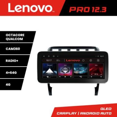 Navigatie Porsche Cayenne 2002-2011 K-443 Lenovo PRO 4+64 12.3 inch qled android 4G DSP gps internet  Q CarStore Technology