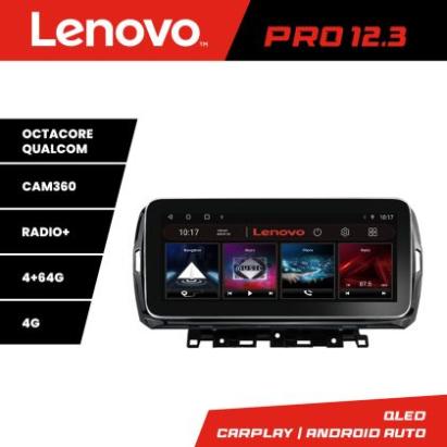 Navigatie Citroen C5 Aircross Lenovo PRO 4+64 12.3 inch qled android 4G DSP gps internet  Kit-aircross CarStore Technology