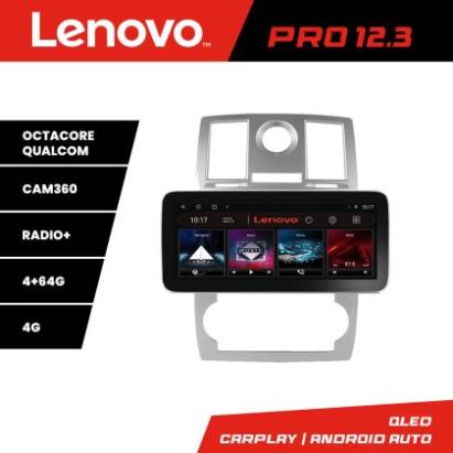 Navigatie Chrysler 300C 2004-2008 K-CH06 Lenovo PRO 4+64 12.3 inch qled android 4G DSP gps internet CarStore Technology