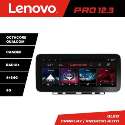 Navigatie Renault Clio 5 Lenovo PRO 4+64 12.3 inch qled android 4G DSP gps internet  8Core CarStore Technology