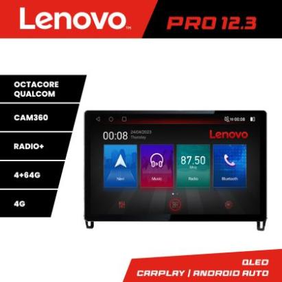 Navigatie Mitsubishi Eclipse Cross 2017- Lenovo PRO 4+64 12.3 inch qled android 4G DSP gps internet  Kit-cross-eu CarStore Technology