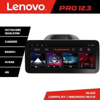 Navigatie Ford Ecosport 2017-2019 Lenovo PRO 4+64 12.3 inch qled android 4G DSP gps internet  KIT-ecosport2018 CarStore Technology