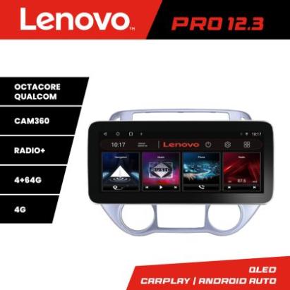 Navigatie Hyundai I20 2011-2014 manual si automat Lenovo PRO 4+64 12.3 inch qled android 4G DSP gps internet  Kit-i20-2012 CarStore Technology