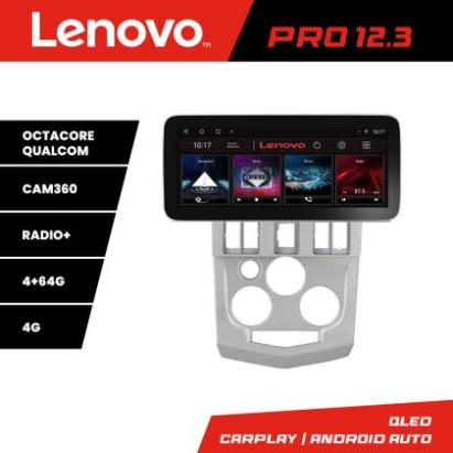 Navigatie Dacia Logan 1 2003-2010 K-logan Lenovo PRO 4+64 12.3 inch qled android 4G DSP gps internet  Q CarStore Technology