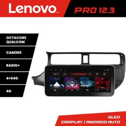 Navigatie Kia Rio 2011-2014 K-rio-11 Lenovo PRO 4+64 12.3 inch qled android 4G DSP gps internet  C CarStore Technology