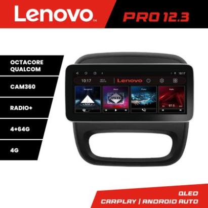 Navigatie Renault Trafic 2014-2017 K-rt09 Lenovo PRO 4+64 12.3 inch qled android 4G DSP gps internet  Q v2 CarStore Technology