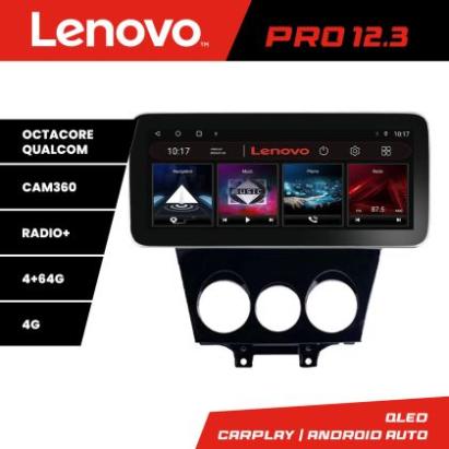 Navigatie Mazda RX8 2003-2008 Lenovo PRO 4+64 12.3 inch qled android 4G DSP gps internet  8Core CarStore Technology