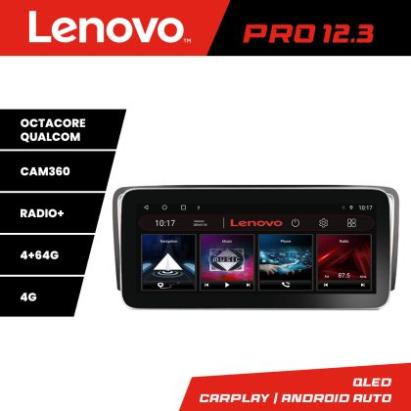 Navigatie VW Sharan 2011-2020 K-SHARAN Lenovo PRO 4+64 12.3 inch qled android 4G DSP gps internet CarStore Technology