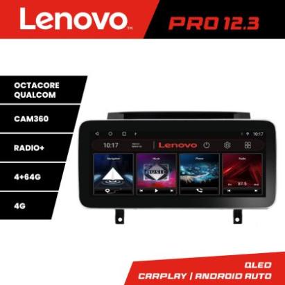 Navigatie Mercedes SLK 2004-2011 K-SLK Lenovo PRO 4+64 12.3 inch qled android 4G DSP gps internet CarStore Technology