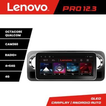Navigatie Mercedes Sprinter 2018- Lenovo PRO 4+64 12.3 inch qled android 4G DSP gps internet Kit-sprinter CarStore Technology