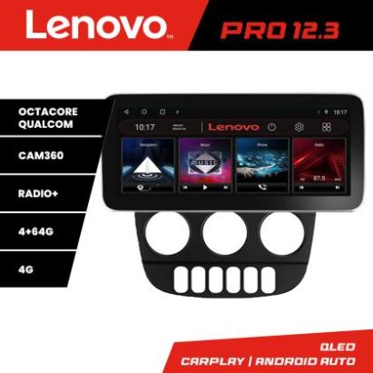 Navigatie Mercedes ML W163 1998-2005 Lenovo PRO 4+64 12.3 inch qled android 4G DSP gps internet  Kit-i20-2012 CarStore Technology