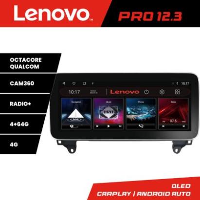 Navigatie Mercedes ML W166 NTG4.5 K-W166 Lenovo PRO 4+64 12.3 inch qled android 4G DSP gps internet CarStore Technology