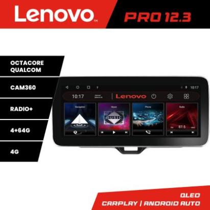 Navigatie Toyota Yaris 2020- Lenovo PRO 4+64 12.3 inch qled android 4G DSP gps internet  kit-yaris2020 CarStore Technology