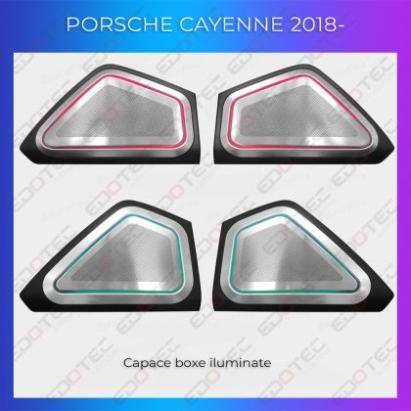 Lumini ambientale Porsche 2018-  capace iluminate pentru boxe control telefon sau sistem original CarStore Technology