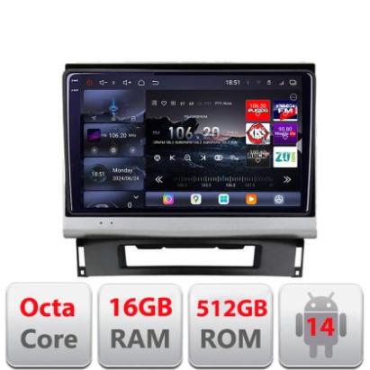 Navigatie Opel Astra J 2009-2019  Edotec Kit-072 8 core QLED 2K 16+512 360 Android Waze USB Navigatie Internet Youtube Radio CarStore Technology