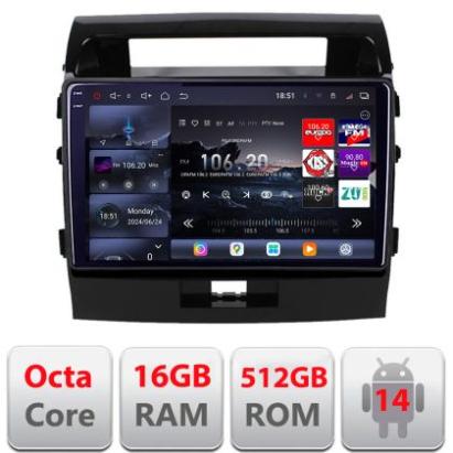 Navigatie Toyota LandCruiser 2008-2015 Edotec Kit-381 8 core QLED 2K 16+512 360 Android Waze USB Navigatie Internet Youtube Radio v1 CarStore Technology
