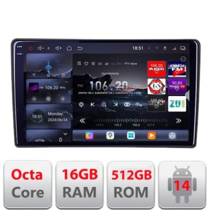 Navigatie Citroen Berlingo 2008-2018 Edotec Kit-berlingo 8 core QLED 2K 16+512 360 Android Waze USB Navigatie Internet Youtube Radio CarStore Technology