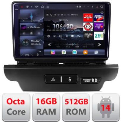Navigatie Kia Ceed 2018-2020 Android radio gps internet 8 core QLED 2K 16+512 360 Edotec CarStore Technology