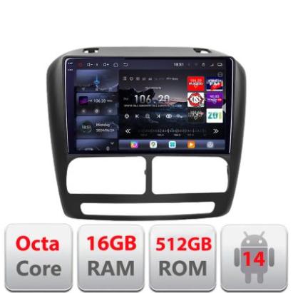 Navigatie Fiat Doblo 2010-2017 si Opel Combo 2010-2017 8 core QLED 2K 16+512 360  Android Waze USB Navigatie Internet Youtube v1 Edotec CarStore Technology