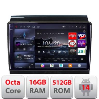 Navigatie Fiat Ducato Citroen Jumper Peugeot Expert 2006-2018 variante cu radio cd sau navigatie de fabrica Android 16+512 v1 Edotec CarStore Technology