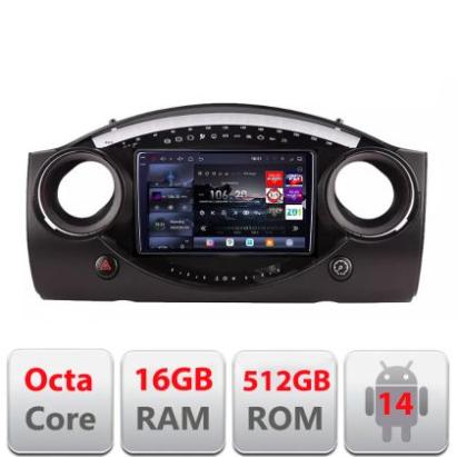 Navigatie Mini intre anii 2004-2006 Android radio gps internet 8 core QLED 2K 16+512 360 Edotec CarStore Technology