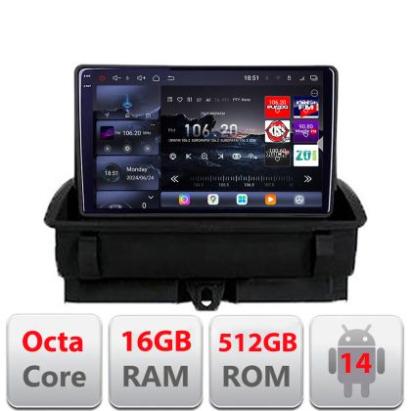 Navigatie Audi Q3 2011-2018 Android radio gps internet 8 core QLED 2K 16+512 360GB  Edotec CarStore Technology