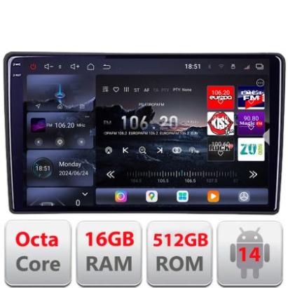 Navigatie Kia Sorento 2012-2015 Edotec Kit-SORENTO12 8 core QLED 2K 16+512 360 Android Waze USB Navigatie Internet Youtube Radio CarStore Technology